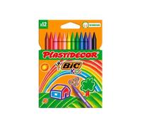BIC Ceras PLASTIDECOR Kids Caja x12 colores