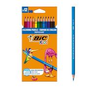 BIC – Lápices de colores – Kids Tropicolors – Caja de 12 unidades surtidos