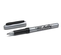BIC Lote de 3 marcadores permanentes MARKING CD punta fina, color negro