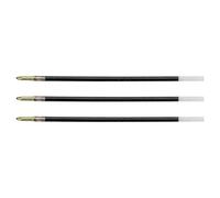 BIC - Lote de 3 recambios para bolígrafo (4 unidades, punta fina, 0,8 mm), color azul