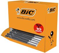 BIC M10 Clic - Bolígrafo (Negro, Negro, Transparente, De plástico)