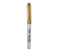 BIC MARCADOR PERMANENTE TINTA BASE AGUA COLOR ORO EFECTO METÁLICO