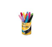 BIC Marking 9+1 Permanente | Regalo Marcador Negro | Lapicero de Lata - Ideal para Agendas