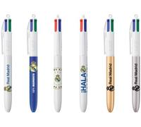 BIC Pack de 30 Bolígrafos 4 Colores Real Madrid F.C. Retráctiles