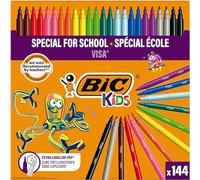 BIC Special for School - Paquete de 144 rotuladores, multicolor