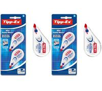 BIC Tipp-Ex Mini Pocket Mouse - Cinta correctora (2 unidades) (Paquete de 2)