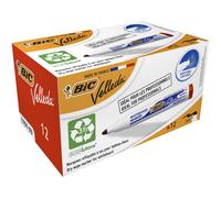BIC Velleda 1701 ECOlutions rotuladores de Pizarra punta media - Rojo, Caja de 1