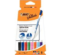 Bic velleda 1721 pack con 8 rotuladores para pizarra - punta fina - tr