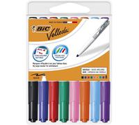 Bic velleda 1741 pack de 8 rotuladores para pizarra - punta media - tr