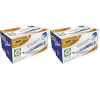 BIC Velleda 1751 ECOlutions rotuladores de Pizarra punta media - Azul, Caja de 12 unidades (Paquete de 2)