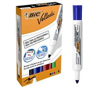 Bic Whiteboard Marker - Paquete de 4 rotuladores para pizarra, multicolor