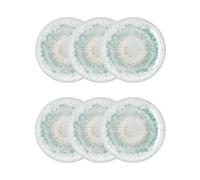 Bidasoa Set de 6 platos llanos Kai Hydrozero de porcelana 27 cm