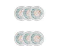Bidasoa Set de 6 platos pan Kai Hydrozero de porcelana 15 cm