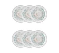 Bidasoa Set de 6 platos postre Kai Hydrozero de porcelana 21 cm