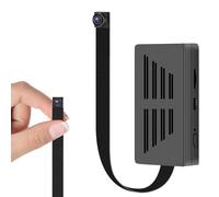 Biddsgg Mini Cámara Espía Mini Cámara HD 1080P, Cámara Oculta Portátil con Detector de Movimiento,Adecuada para Monitoreo Integral en Interiores y Exteriores