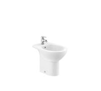 Bidé de porcelana blanca completo con juego de fijación incluido Victoria de Roca - Con tapa