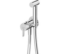 Bidet empotrado moderno con acabado cromado, de un solo mando, con sistema de ahorro de agua y 7 años de garantía