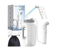 Bidet Portatil, Bidé Portátil Eléctrico de Viaje 2.5l, Botella Lavado Perineal Postparto para Higiene Personal, Ducha Anal, Hemorroides, Limpiadores de GlúTeos