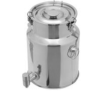 bidón de acero inoxidable para vino jarra con tapa acero inoxidable Lata de Leche transporte Cubo para Transportar Leche,para almacenar líquidos y sólidos,capacity-64Liters