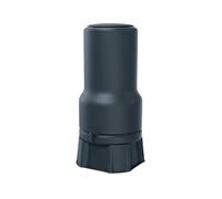 Bidón para agua de lluvia aquabell de 200l color antracita 128 cm