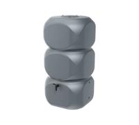 Bidón para agua de lluvia gubo de 320l color gris claro 118 cm