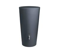 Bidón para agua de lluvia rainbowl de 210l color antracita 110 cm