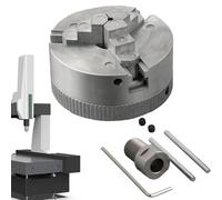Biel de conexión de Chuck, biela de conexión,3 Jaw Lathe Chuck Zinc Altan Biel de conexión | Herramienta eléctrica de alta precisión Accesorio de abrazadera de extensión de egoísta para carpintería