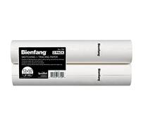 Bienfang Rollo de papel para dibujo y trazado, blanco, 12 pulgadas x 50 yardas (paquete de 2) - para dibujar, trazar, boceto, patrón de costura