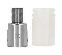 Biesta de conexión de Chuck 15 mm M14x1 Alto preciso de tratamiento de acero inoxidable Tornio Conector Chuck Conector Adaptador