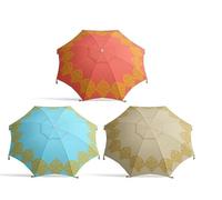 BigBuy Garden Sombrilla, Multicolor, Estándar