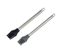 KINVARA Pincel de Cocina de Acero y Silicona Surtido de 2 Colores (Pack de 36)