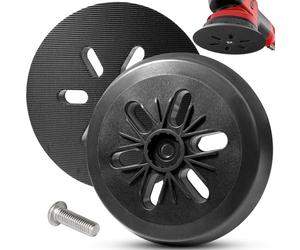 BIGP Plato de Lija 150 mm para Bosch - Sistema de Gancho y Bucle con 6 Agujeros - Compatible con Lijadora Orbital GEX 150, GEX 150 AC, GEX 150 Turbo, PEX 15 AE - Base de Soporte para Lijado (1 Piezas)
