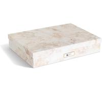 BIGSO SVERKER - Caja de almacenamiento de documentos A3 con tapa y asa, color beige (Paquete de 6)