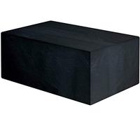 Bikain BI010PR-Funda Premium para Mesa Rectangular y sillas Impermeable y Extremadamente Resistente, 89x320x190cm, Negro