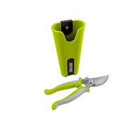 BIKAIN Kit de Tijera de Podar Curva Cromada y Funda Flexible - 35RKIT2