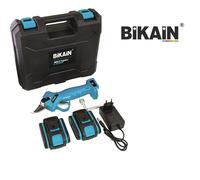Bikain Tijera de Podar a Batería 500W con 2 Baterías Incluidas y Doble Apertura