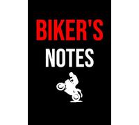 Biker's Notes: Notebook 6x9 Inches Size 100 lined pages | Funny Notebook For Women, Men, Teen, Biker, Rider | For Home, Office, College, University, ... Gift | Perfect Gift Idea | Daily Journaling
