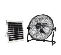 Bilake Ventilador Industrial de Suelo silencioso Nuoro Placa Solar batería Litio 9h autonomía Cable 4,2 Metro