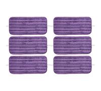 BildeeMait Almohadillas de microfibra lavables para Swiffer Wet Jet, recambios de limpieza reutilizables para madera dura y azulejos, lavables a máquina, paquete de 6