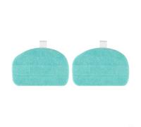 BildeeMait Almohadillas de repuesto de microfibra para limpiador Leifheit Power 2.0 modelo 11940, cabezales de fregona lavables para suelos duros, azul, paquete de 6 (2 unidades)