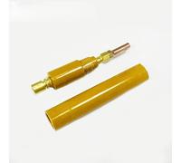 BildeeMait Cabezal de cepillo de limpieza de soldadura M6 M8 M10, soldadura de pulido de baquelita resistente a altas temperaturas, mango de 170 mm, para pieza de repuesto (1 paquete) (M10)