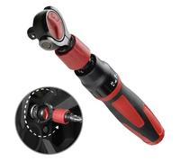 BildeeMait Cabezal flexible telescópico para llave de carraca de 3 8 pulgadas, mango extensible de 230 mm a 295 mm, 72 dientes reversibles para espacios reducidos de trinquete y tareas de bricolaje