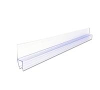 BildeeMait Cinta adhesiva de PVC transparente impermeable de 100 cm de alto calor, cinta autosellante para baño, cocina, fregadero, azulejos, blanco, paquete de 12