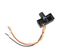 BildeeMait Controlador de motor de 12 V CC perilla electrónica de regulador continuo para ventilador bomba de luz calentador 25%-100% interruptor de atenuación de voltaje ajustable