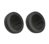 BildeeMait Ruedas de repuesto para parrilla de 6 pulgadas, 2 piezas para parrillas de gas y otras parrillas de gas, rodillos de plástico de 152 mm de diámetro exterior de 40 mm de altura, accesorios