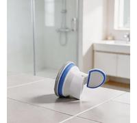 BildeeMait Sello de brida de inodoro de cierre automático con válvula de retención, junta antifugas y 90 salidas de 110 mm, ABS + arcilla de alta elasticidad, inodoros en cuclillas