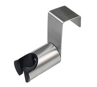 BildeeMait Soporte para cabezal de ducha de acero inoxidable 304, doble instalación en pared o inodoro para gancho de tanque, bidé y varita pulverizadora