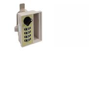 BildeeMait Teclado electrónico para cerradura de puerta sin llave, contraseñas 9999, para función de bloqueo automático, clasificación IP54, tipo de energía de respaldo para oficina en casa