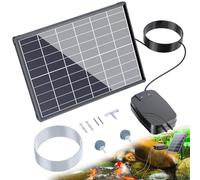 Biling Solar Aireador de Estanque de 8W para Estanques Grandes, 4400mAh Aireador de Estanque, Bomba de Oxígeno Solar para Estanques, Acuarios, Bomba de Aire para Estanque de Oxígeno