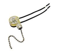 BIlinli JX42B 250V DIY Interruptor de Controlador de Cable de Cadena de tracción de luz de Pared para Sala de exposición hogar Piezas de Repuesto de lámpara de Ventilador de Techo Universal